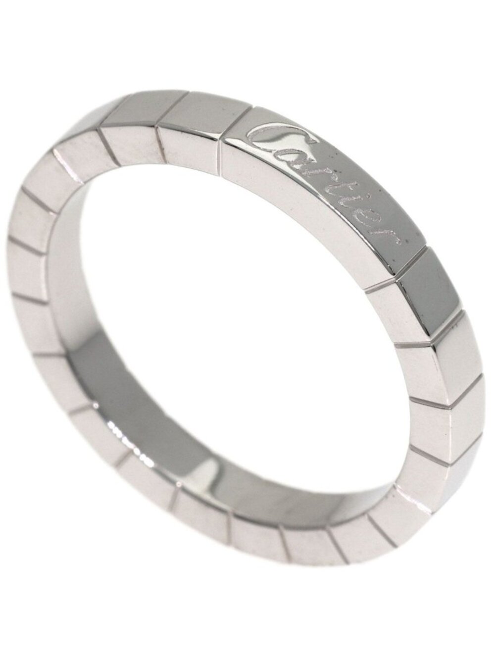 Cartier Lanieres 58 Ring 18k White Gold